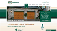 Desktop Screenshot of garagedoorspokane.com